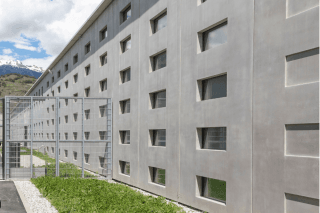 Agrandissement de la prison des îles à Sion.